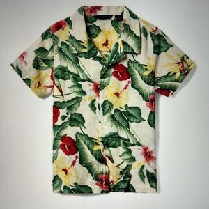 Janie & Jack linen Hawaiian Shirt, 7
